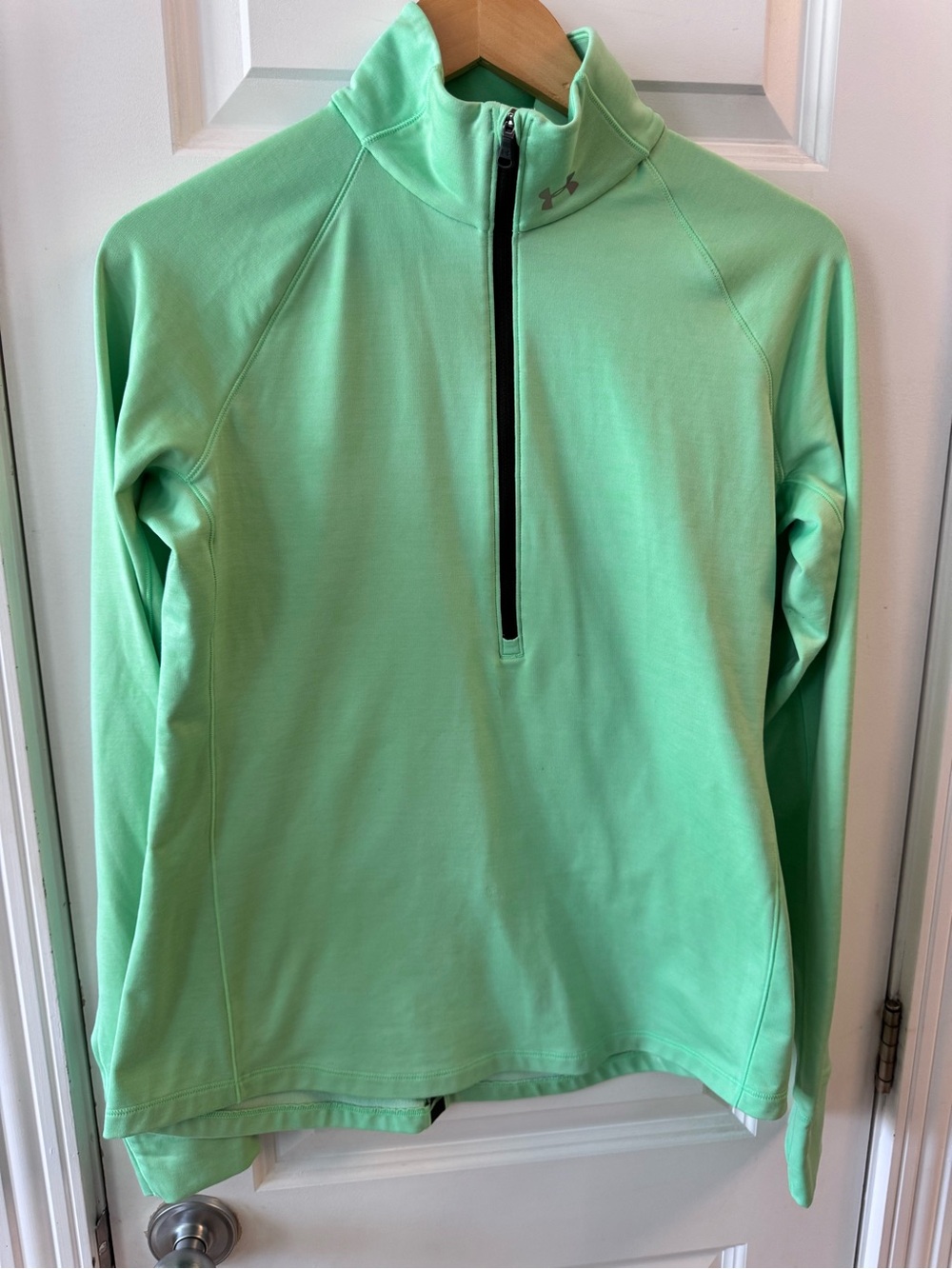 Under Armour Mint Green Half-Zip Pullover